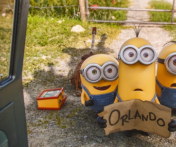 Une scène du film Minions