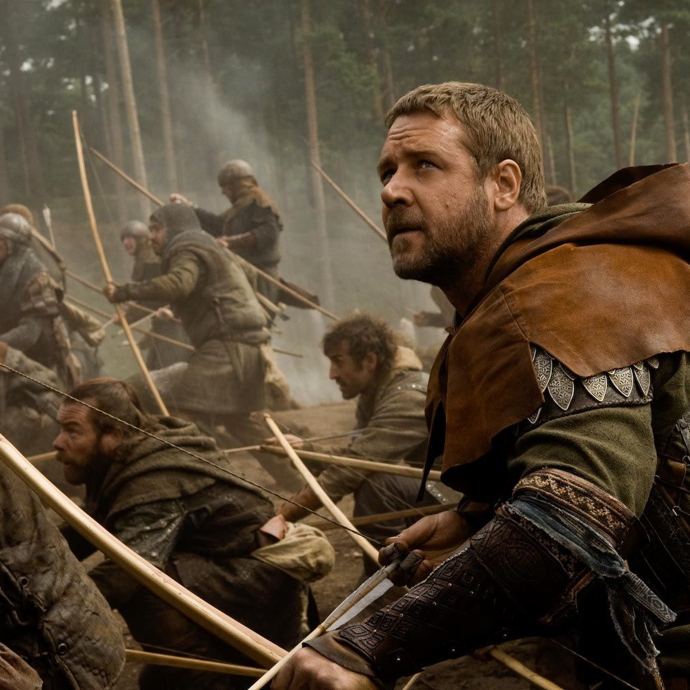 Une scène du film Robin Hood