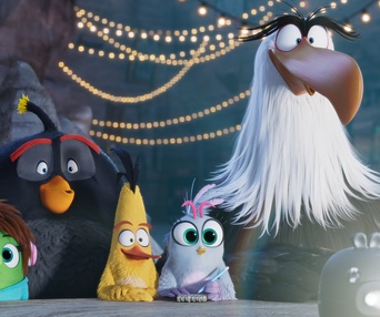 Une scène du film The Angry Birds Movie 2