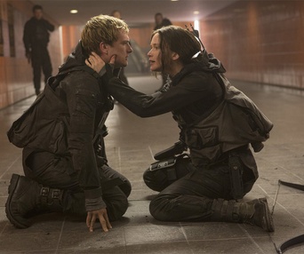 Une scène du film The Hunger Games: Mockingjay - Part 2