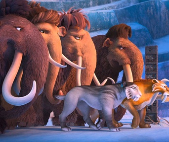 Une scène du film Ice Age: Collision Course