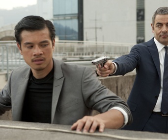 Une scène du film Johnny English Reborn