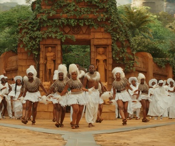 Une scène du film Black Panther: Wakanda Forever