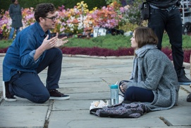 Une scène du film The Girl on the Train