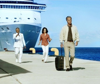 Une scène du film Bienvenue à bord