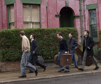 Une scène du film Nowhere Boy