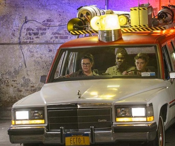 Une scène du film Ghostbusters