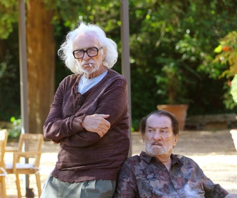 Une scène du film Les vieux fourneaux