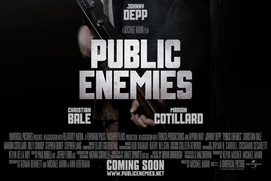 Affiche du film Public Enemies Affiche du film Public Enemies