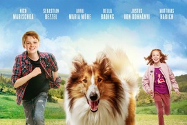 Affiche du film Lassie - La route de l'aventure Affiche du film Lassie - La route de l'aventure