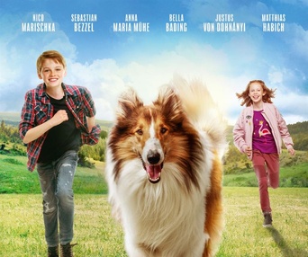 Affiche du film Lassie - La route de l'aventure