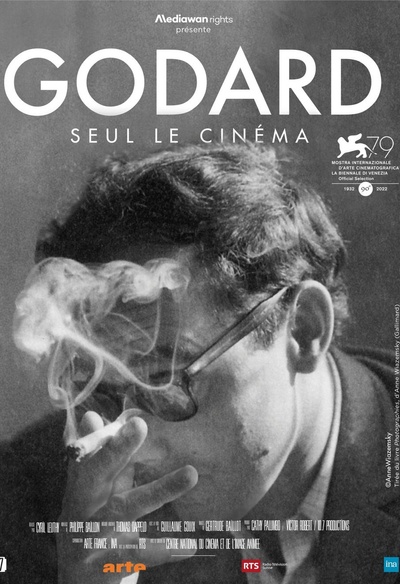 Affiche du film Godard, seul le cinéma