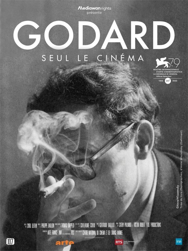 Affiche du film Godard, seul le cinéma