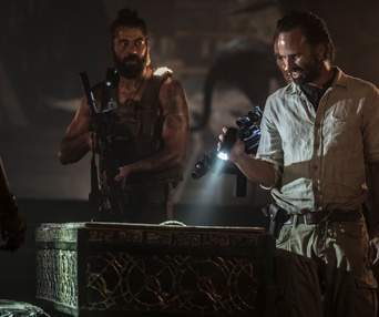 Une scène du film Tomb Raider