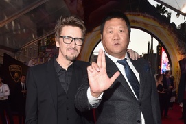 Sur le tapis rouge de Los Angeles du film Doctor Strange Sur le tapis rouge de Los Angeles du film Doctor Strange
