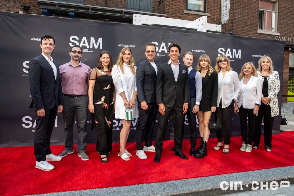 Sur le tapis rouge du film Sam