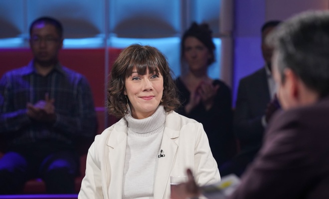 Geneviève Brouillette à Tout le monde en parle.