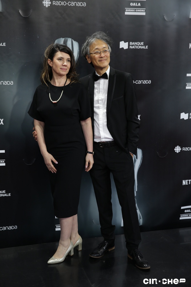 Sur le tapis rouge du Gala Québec Cinéma 2019