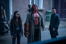 Une scène du film Hellboy Une scène du film Hellboy
