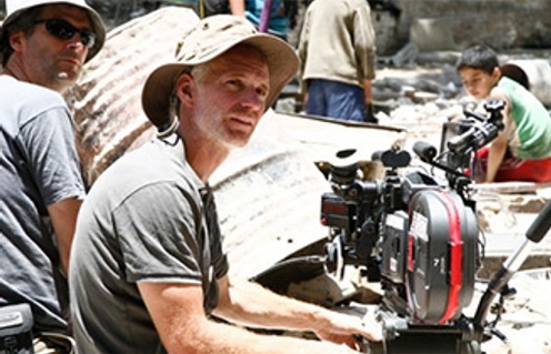 André Turpin sur le plateau de Incendies