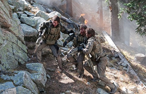 Une scène du film Le seul survivant