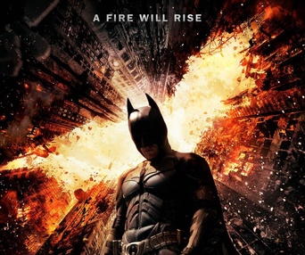 Affiche du film The Dark Knight Rises