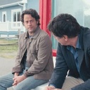 Alexis Martin et François Papineau dans le film Route 132
