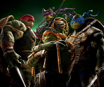 Affiche du film Les tortues Ninja
