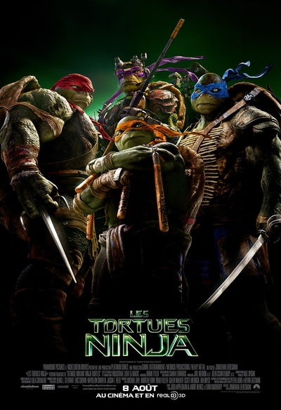 Affiche du film Les tortues Ninja