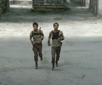 Une scène du film The Maze Runner
