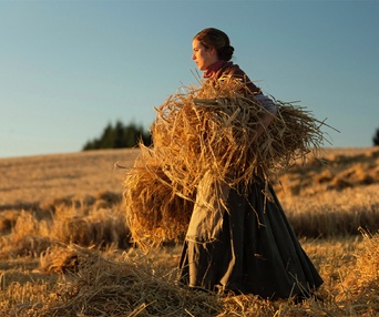 Une scène du film Sunset Song