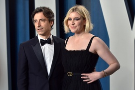 Sur le tapis rouge du party Vanity Fair des Oscars 2020