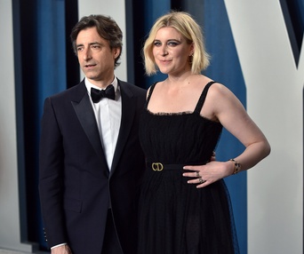 Sur le tapis rouge du party Vanity Fair des Oscars 2020