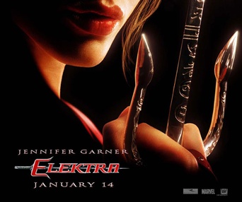 Affiche américaine du film Elektra