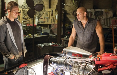 Une scène du film Fast and Furious
