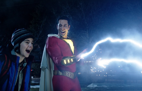 Une scène du film Shazam!