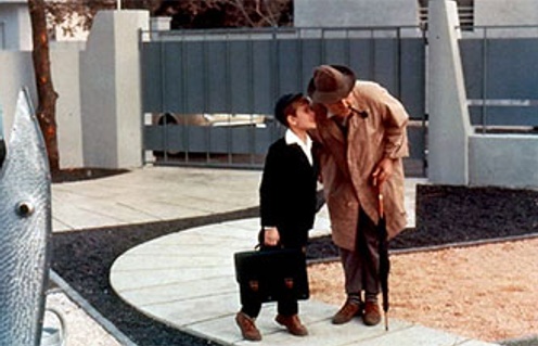 Une scène du film Mon oncle