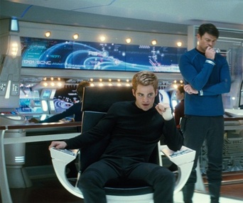 Scène du film Star Trek