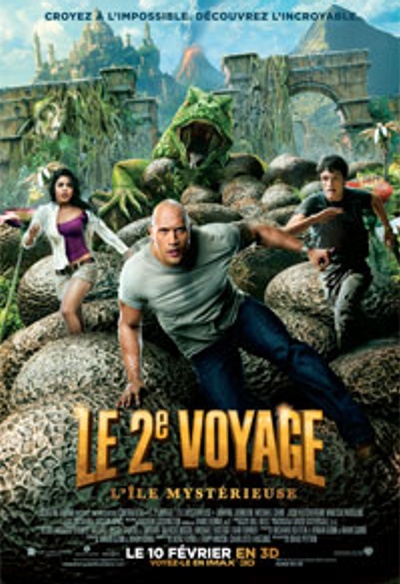 Affiche du film Le 2e voyage: L'île mystérieuse