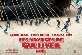 Affiche du film Les voyages de Gulliver