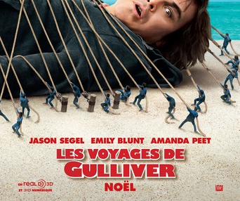 Affiche du film Les voyages de Gulliver