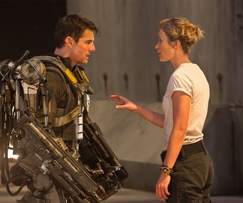 Une scène du film Edge of Tomorrow
