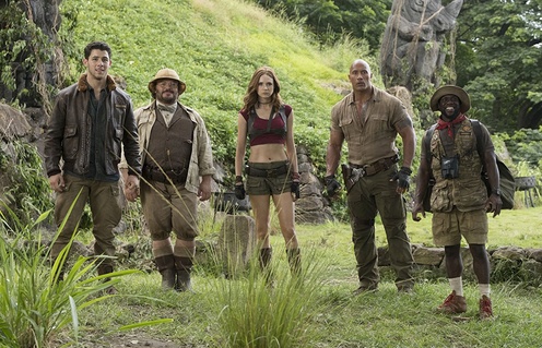 Une scène du film Jumanji: Welcome to the Jungle