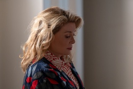 Une scène du film De son vivant Une scène du film De son vivant
