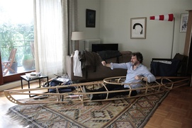 Une scène du film Comme un avion Une scène du film Comme un avion