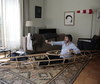 Une scène du film Comme un avion