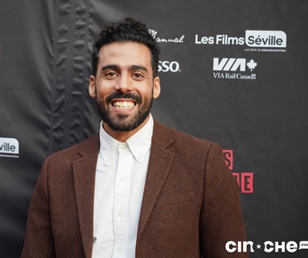 Sur le tapis rouge du film Matthias et Maxime