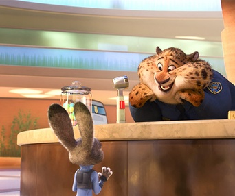 Une scène du film Zootopia