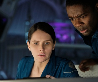 Une scène du film The Midnight Sky