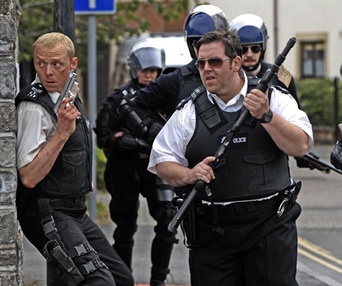 Scène du film Hot Fuzz